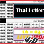 thai government lottery 16 march 2022